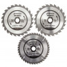Abracs TCT1653 Expert TCT Circular Saw Blade for Wood 165 × 20mm (Pack of 3)