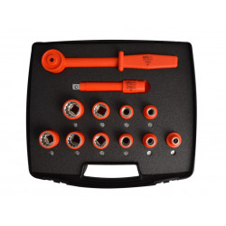 Insulated Socket Set of 12 1/2in Drive