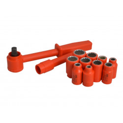 Insulated Socket Set of 12 1/2in Drive