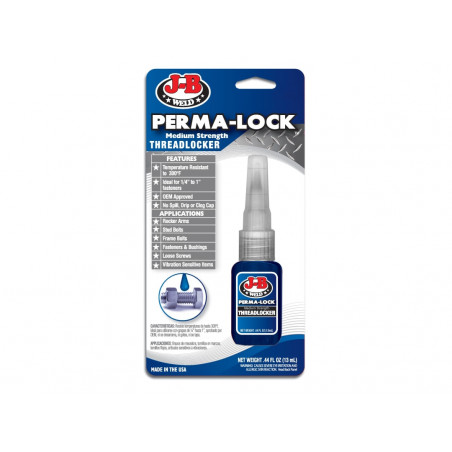Perma-lock Blue Medium Strength Threadlocker 13ml