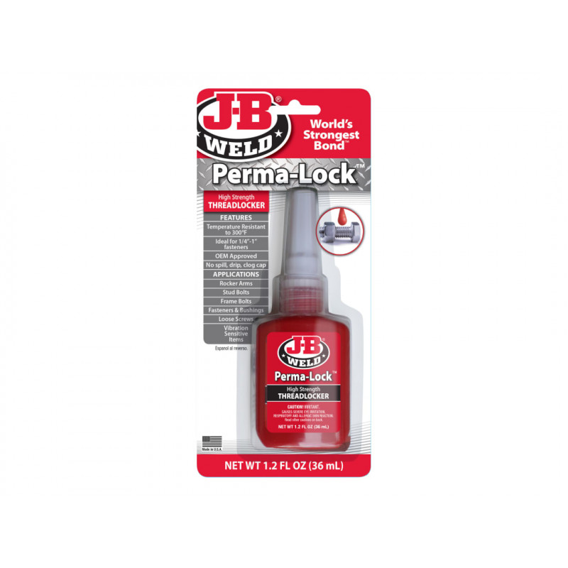 Perma-lock Red High High Strength Threadlocker 36ml
