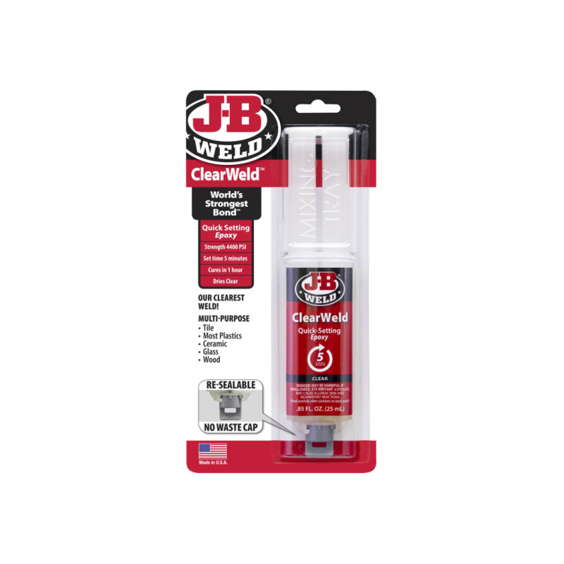 ClearWeld™ Epoxy Syringe 25ml ClearWeld™ Epoxy Syringe 25ml