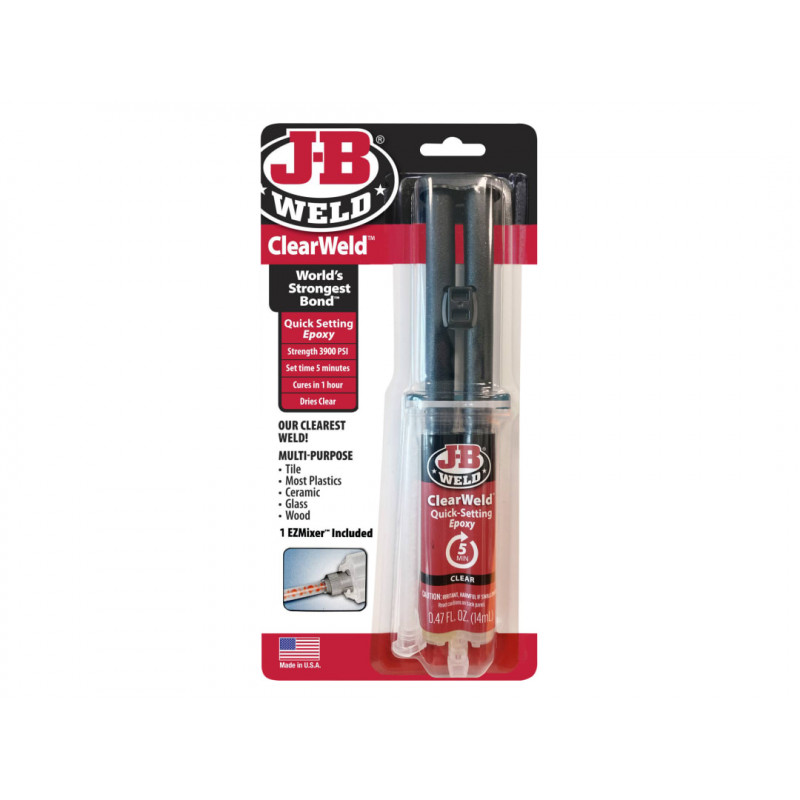 ClearWeld™ Epoxy Syringe 14ml