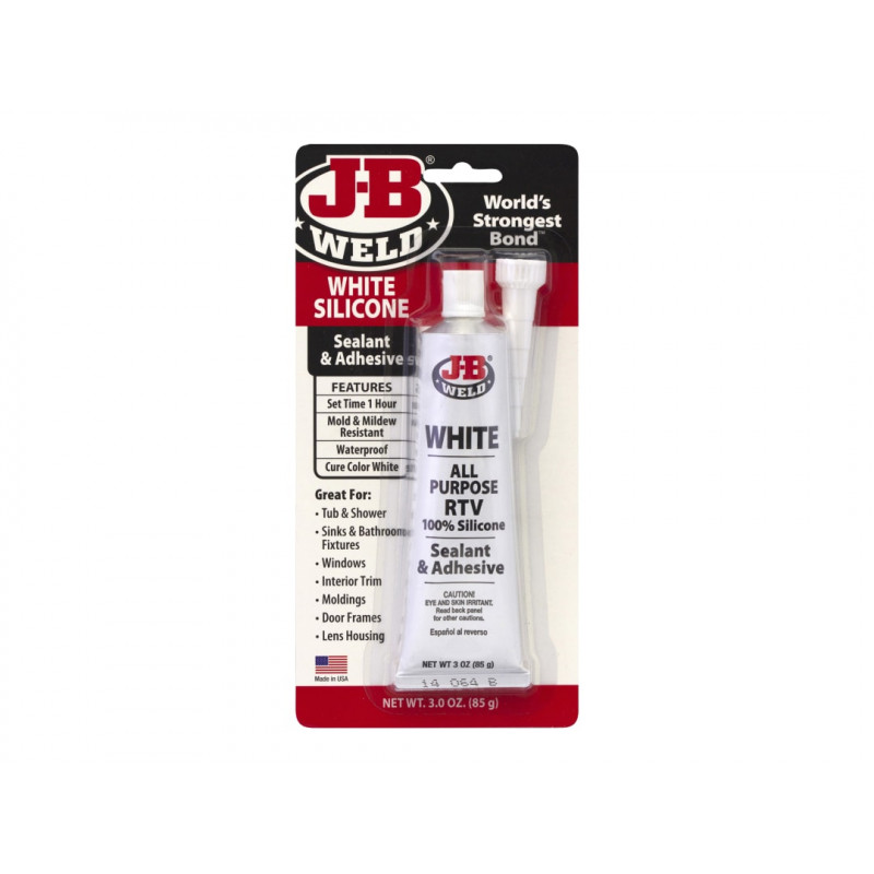 Silicone Sealant & Adhesive White 85g Silicone Sealant & Adhesive White 85g