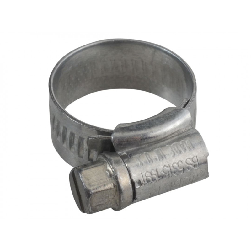00 Zinc Protected Hose Clip 13 - 20mm (1/2 - 3/4in) 00 Zinc Protected Hose Clip 13 - 20mm (1/2 - 3/4in)
