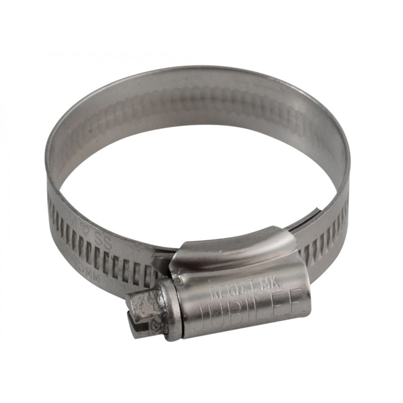 1M Stainless Steel Hose Clip 32 - 45mm (1.1/4 - 1.3/4in) 1M Stainless Steel Hose Clip 32 - 45mm (1.1/4 - 1.3/4in)
