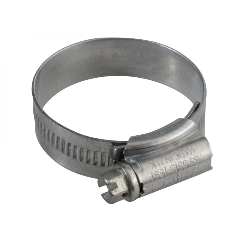 1X Zinc Protected Hose Clip 30 - 40mm (1.1/8 - 1.5/8in) 1X Zinc Protected Hose Clip 30 - 40mm (1.1/8 - 1.5/8in)