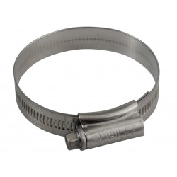 2X Stainless Steel Hose Clip 45 - 60mm (1.3/4 - 2.3/8in)