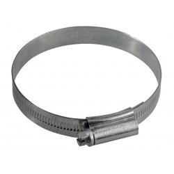 3X Zinc Protected Hose Clip 60 - 80mm (2.3/8 - 3.1/8in)