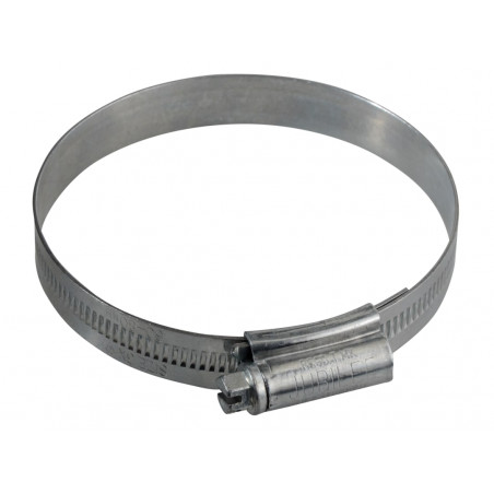 3X Zinc Protected Hose Clip 60 - 80mm (2.3/8 - 3.1/8in)