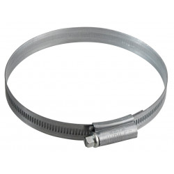 4X Zinc Protected Hose Clip 85 - 100mm (3.1/4 - 4in)