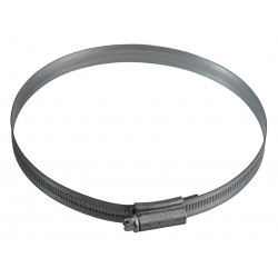 6 Zinc Protected Hose Clip 110 - 140mm (4.3/8 - 5.1/2in)