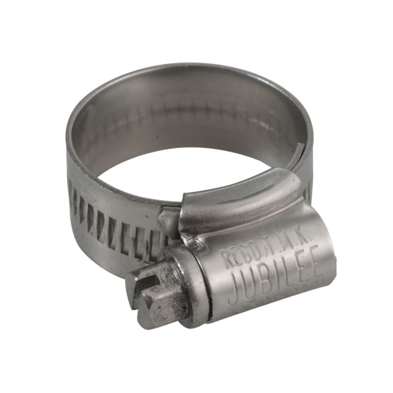 0X Stainless Steel Hose Clip 18 - 25mm (3/4 - 1in) 0X Stainless Steel Hose Clip 18 - 25mm (3/4 - 1in)