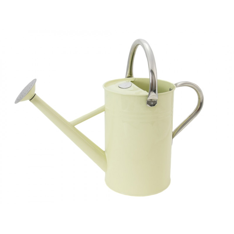 Metal Watering Can Vintage Cream 4.5 litre Metal Watering Can Vintage Cream 4.5 litre