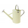 Metal Watering Can Vintage Cream 4.5 litre