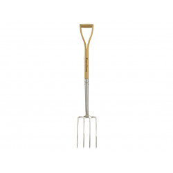 Stainless Steel Digging Fork, FSC®