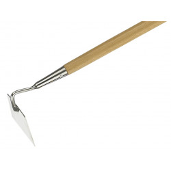 Stainless Steel Long Handled Draw Hoe, FSC®