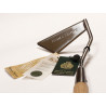 Stainless Steel Long Handled 3-Edged Hoe, FSC®