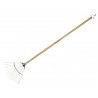 Stainless Steel Lawn & Leaf Rake, FSC®