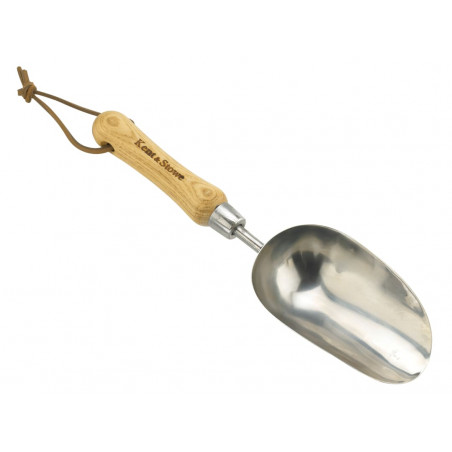 Stainless Steel Hand Potting Scoop, FSC®