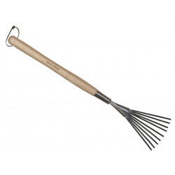 Stainless Steel Hand Border Rake, FSC®