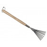 Stainless Steel Hand Border Rake, FSC®