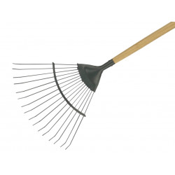 Carbon Steel Lawn & Leaf Rake, FSC®