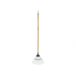 Carbon Steel Lawn & Leaf Rake, FSC®
