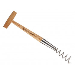Stainless Steel Hand Corkscrew Weeder, FSC®