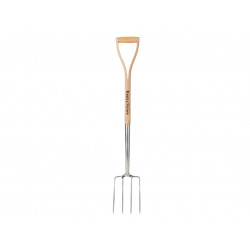 Stainless Steel Garden Life Digging Fork, FSC®