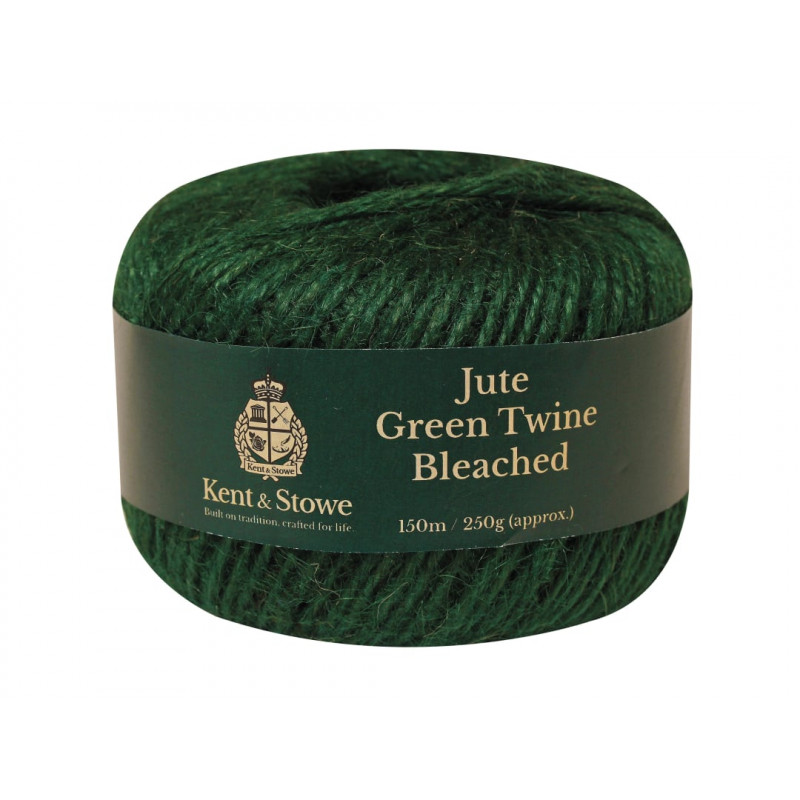 Jute Twine Bleached Green 150m (250g) Jute Twine Bleached Green 150m (250g)