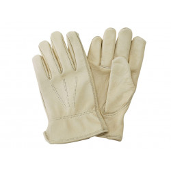 Luxury Leather Water Resistant Gloves - Ladies Small