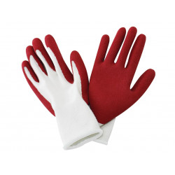 Natural Bamboo Gloves Rumba Red -  Ladies Small