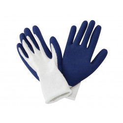Natural Bamboo Gloves Navy - Men's Large