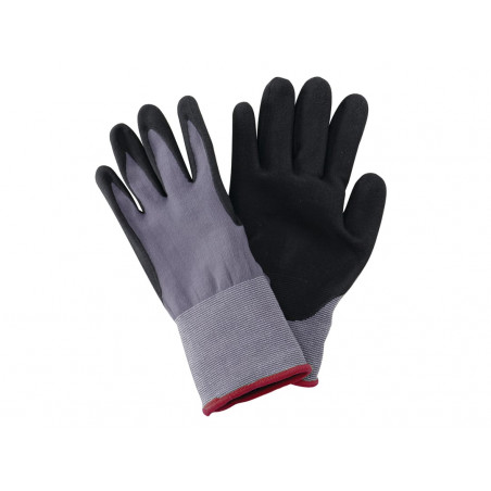 Premium Seed & Weed Red Trim Gloves - Men's Large