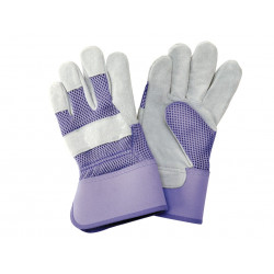 Purple Rigger Gloves - Ladies Medium