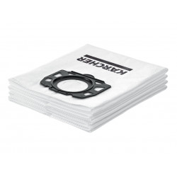 Karcher 2.863.006.0 KFI 487 Fleece Filter Bags (Pack 4)