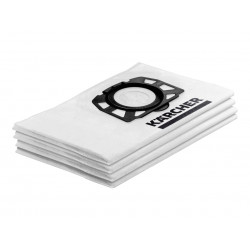 Karcher 2.863-314.0 KFI 357 Fleece Filter Bags (Pack 4)