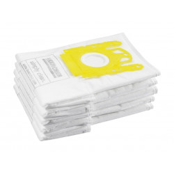 Karcher 6.904.329.0 VC Fleece Vacuum Bags Pack of 5