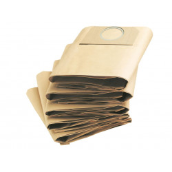 Karcher 6.904.322.0 Dust Bags for A2234 A2200 MV2 and WD2 Vacuum (Pack 5)