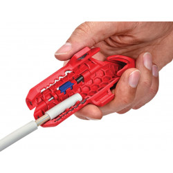 Knipex 16 95 01 SB ErgoStrip Right-Handed Universal Stripping Tool