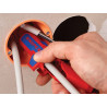 Knipex 16 95 01 SB ErgoStrip Right-Handed Universal Stripping Tool