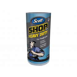 Kimberley Clarke 32992 SCOTT® Blue Heavy-Duty Shop Cloth Roll