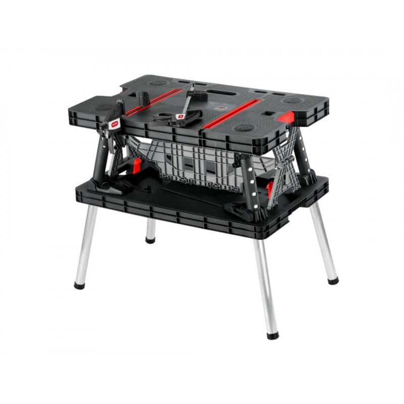 Keter 237005 Folding Work Table with Clamps Keter 237005 Folding Work Table with Clamps