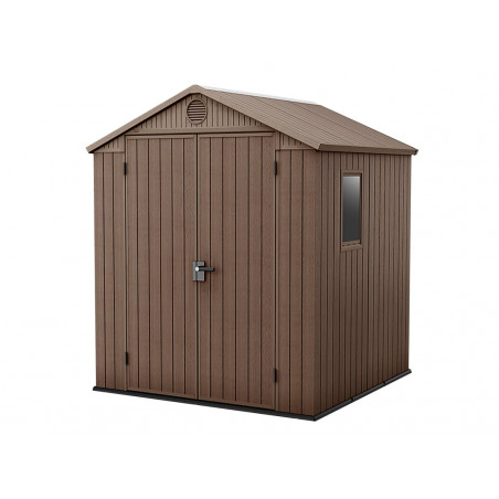 Keter 252003 Darwin Shed Brown 6 x 6ft