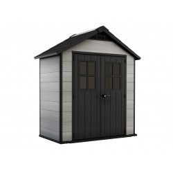 Keter 254397 Oakland Shed Grey 7.5 x 4ft