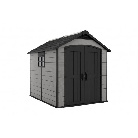 Keter 255235 Premier Shed Grey 7.5 x 9ft