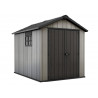 Keter 255642 Oakland Shed Grey 7.5 x 9ft