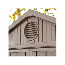 Keter 252003 Darwin Shed Brown 6 x 6ft