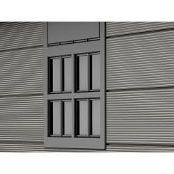 Keter 249198 Premier Shed Grey 7.5 x 7ft